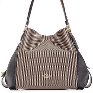 COACH Legacy Jacquard Edie31 Medium Shoulder Bag